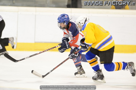 2015-01-10 Torino Bulls-Hockey Milano Rossoblu U14 1021 Alessia Labruna